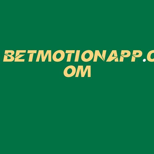 Logo da BETMOTIONAPP